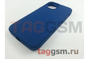 Задняя накладка для iPhone 13 mini (силикон, синяя (Full Case))