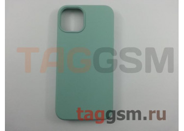 Задняя накладка для iPhone 13 (силикон, бирюзовая (Full Case))