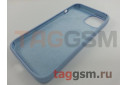 Задняя накладка для iPhone 13 (силикон, сиреневая (Full Case))