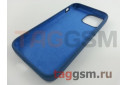 Задняя накладка для iPhone 13 mini (силикон, синий кобальт (Full Case))