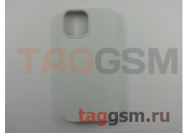 Задняя накладка для iPhone 13 mini (силикон, белая (Full Case))