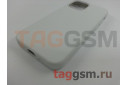 Задняя накладка для iPhone 13 mini (силикон, белая (Full Case))