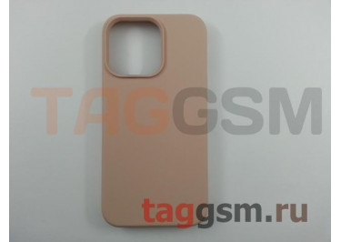 Задняя накладка для iPhone 13 Pro (силикон, розовый песок (Full Case))