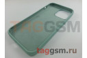 Задняя накладка для iPhone 13 Pro Max (силикон, бирюзовая (Full Case))