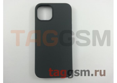 Задняя накладка для iPhone 13 (силикон, угольно-серая (Full Case))