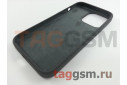 Задняя накладка для iPhone 13 Pro (силикон, угольно-серая (Full Case))