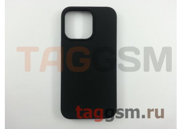 Задняя накладка для iPhone 13 Pro (силикон, черная (Full Case))