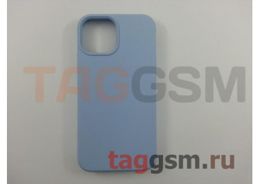 Задняя накладка для iPhone 13 mini (силикон, сиреневая (Full Case))