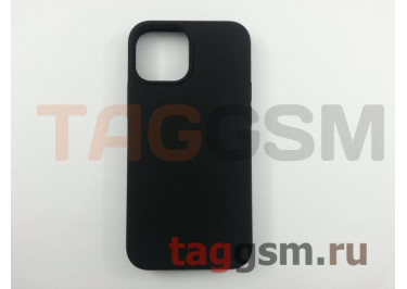 Задняя накладка для iPhone 13 mini (силикон, черная (Full Case))
