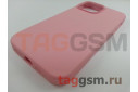 Задняя накладка для iPhone 13 Pro Max (силикон, светло-розовая (Full Case))