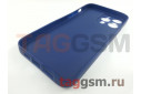 Задняя накладка для iPhone 13 Pro Max (силикон, с защитой камеры, синяя) Rock