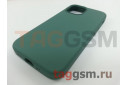 Задняя накладка для iPhone 13 mini (силикон, сосновый лес (Full Case))
