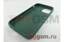 Задняя накладка для iPhone 13 mini (силикон, сосновый лес (Full Case))