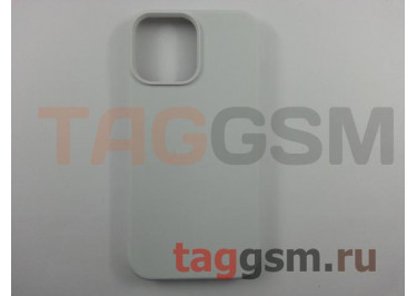 Задняя накладка для iPhone 13 Pro Max (силикон, белая (Full Case))