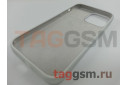 Задняя накладка для iPhone 13 Pro Max (силикон, белая (Full Case))