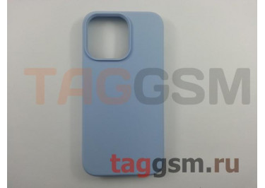 Задняя накладка для iPhone 13 Pro (силикон, сиреневая (Full Case))