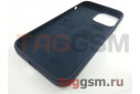 Задняя накладка для iPhone 13 Pro Max (силикон, темно-синяя (Full Case))