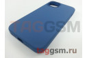 Задняя накладка для iPhone 13 (силикон, синий кобальт (Full Case))