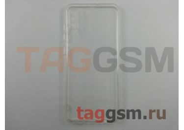 Задняя накладка для Samsung A70 / A705 Galaxy A70 (силикон, прозрачная) техпак