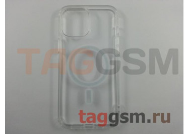 Задняя накладка для iPhone 13 Pro Max (прозрачная,с магнитом) MagSafe
