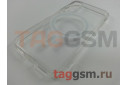 Задняя накладка для iPhone X / XS (прозрачная,с магнитом) MagSafe