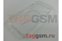 Задняя накладка для iPhone X / XS (прозрачная,с магнитом) MagSafe