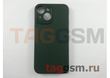 Задняя накладка для iPhone 13 mini (силикон, с защитой камеры, зеленая) Rock