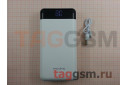 Портативное зарядное устройство (Power Bank) MAIMI Mi5, 2USB выхода, PD (Type-C, micro USB, дисплей) Емкость 30000mAh (белый)