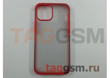 Задняя накладка для iPhone 13 mini (матовая, красная (Multi))