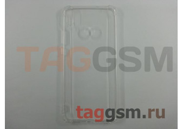Задняя накладка для Huawei Honor 8X (силикон, прозрачная (Armor series)), техпак
