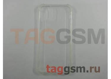 Задняя накладка для iPhone 11 (силикон, прозрачная (Armor series)), техпак