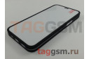 Комплект накладок для iPhone 12 mini (передняя и задняя, 360°, черный) Faison GL-27