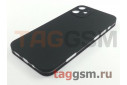 Комплект накладок для iPhone 12 mini (передняя и задняя, 360°, черный) Faison GL-27