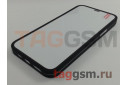 Комплект накладок для iPhone 12 Pro (передняя и задняя, 360°, черный) Faison GL-27