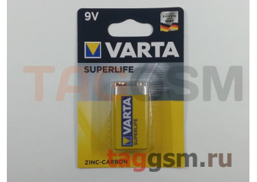 Элементы питания 6F22-1BL Крона Varta SuperLife