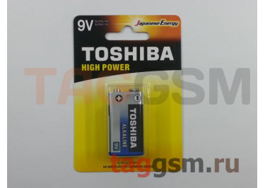 Элементы питания 6LR61-1BL Крона Toshiba High power Alkaline