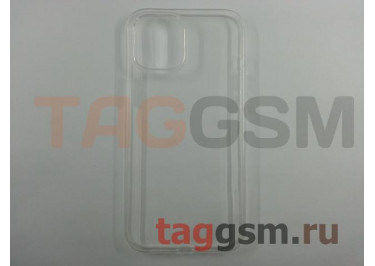 Задняя накладка для iPhone 12 Pro Max (силикон, прозрачная) Borofone
