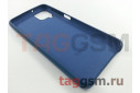 Задняя накладка для Samsung A12 / A125F Galaxy A12 (2021) (силикон, матовая, синяя) Faison