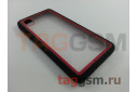 Задняя накладка для Samsung A01 Core / A013 Galaxy A01 Core (2020) (пластик, с силиконовой окантовкой, красно-черная (Imagine)) Faison