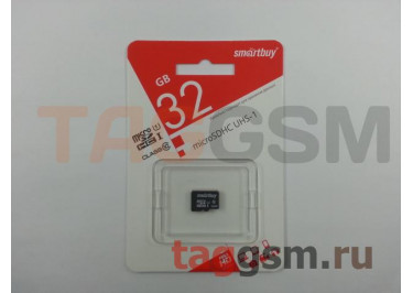 Micro SD 32Gb Smartbuy Class 10 без адаптера SD