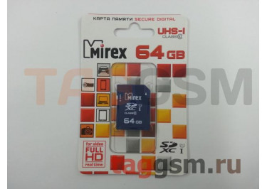 SDXC 64Gb Mirex Class10 UHS-I 30Mb / s