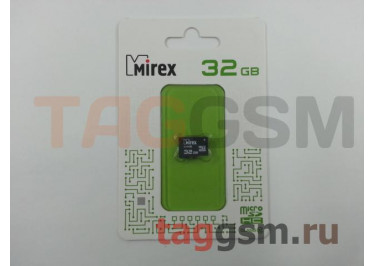 Micro SD 32Gb Mirex Class 10 без адаптера SD