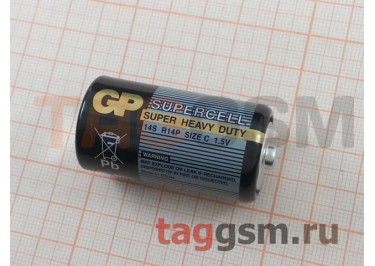 Элементы питания R14-2P (батарейка,1.5В) GP Heavy Duty