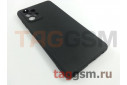 Задняя накладка для Samsung A52 / A525F Galaxy A52 (2021) (силикон, матовая, черная (Matte)) Faison