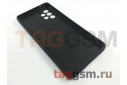 Задняя накладка для Samsung A52 / A525F Galaxy A52 (2021) (силикон, матовая, черная (Matte)) Faison
