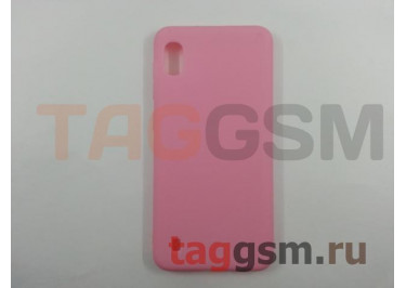 Задняя накладка для Samsung A10 / A105 Galaxy A10 (2019) (силикон, матовая, розовая) NEYPO