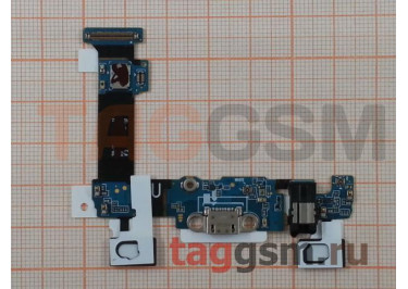 Шлейф для Samsung G928 S / K Galaxy S6 Edge Plus + разъем зарядки + разъем гарнитуры + сенсорные кнопки + микрофон + кнопка 