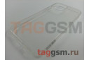Задняя накладка для iPhone 13 Pro Max (силикон, прозрачная) Faison