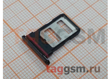 Держатель сим для Xiaomi Poco F3 (черный)