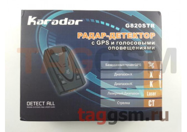 Радар-детектор Karadar G820STR